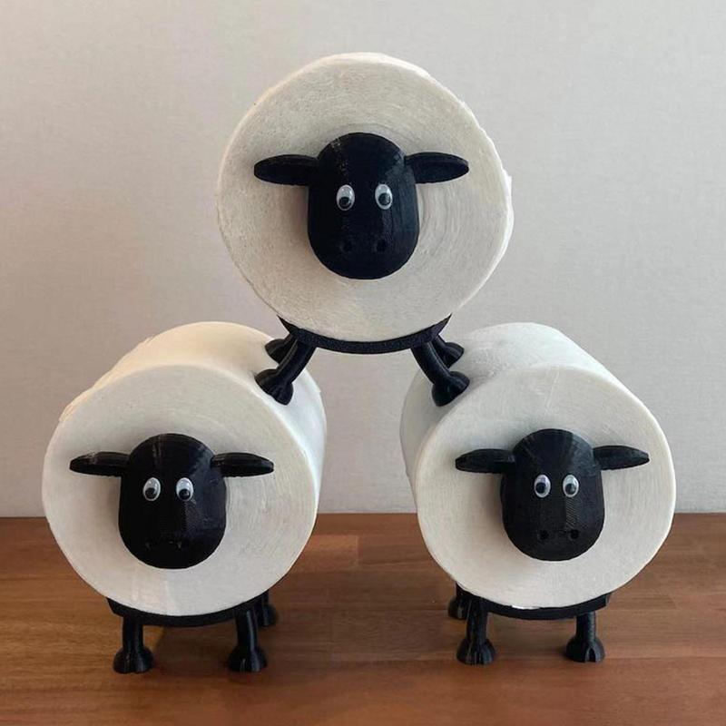 Sheep Toilet Paper Holder – Funny Bathroom Decor | Toki Toy Box – Whats Included | Toki Toy Box