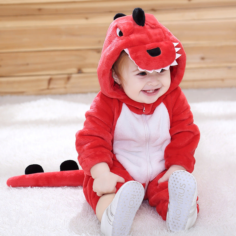 Cute Flannel Character Romper – Cozy Costume Onesie – Packaging | Toki Toy Box