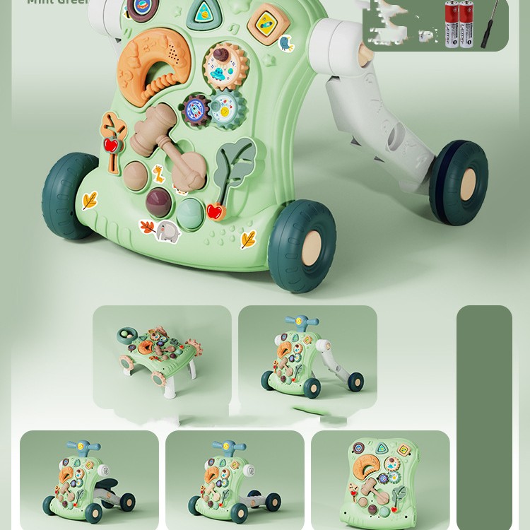 All-in-One Baby Walker – Adjustable Learning Support – View 15 | Toki Toy Box