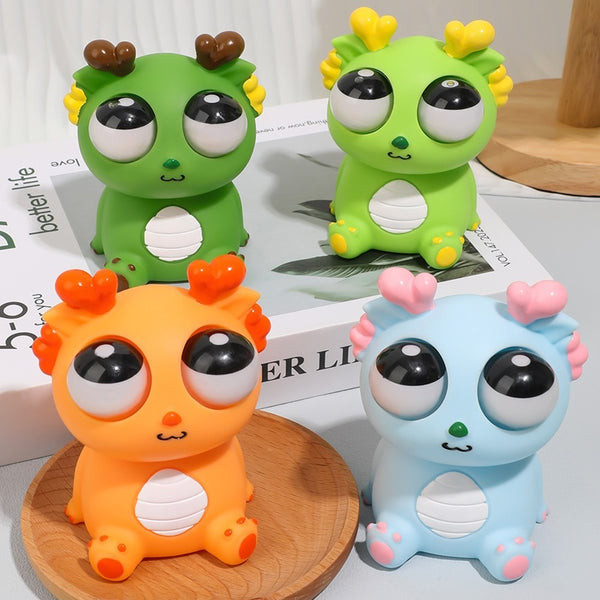 Funny Staring Stress Relief Toy – Quirky Desk Doll