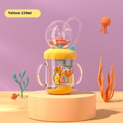 Whale Fountain Kids Cup – Fun Drinking Bottle | Toki Toy Box – Features | Toki Toy Box
