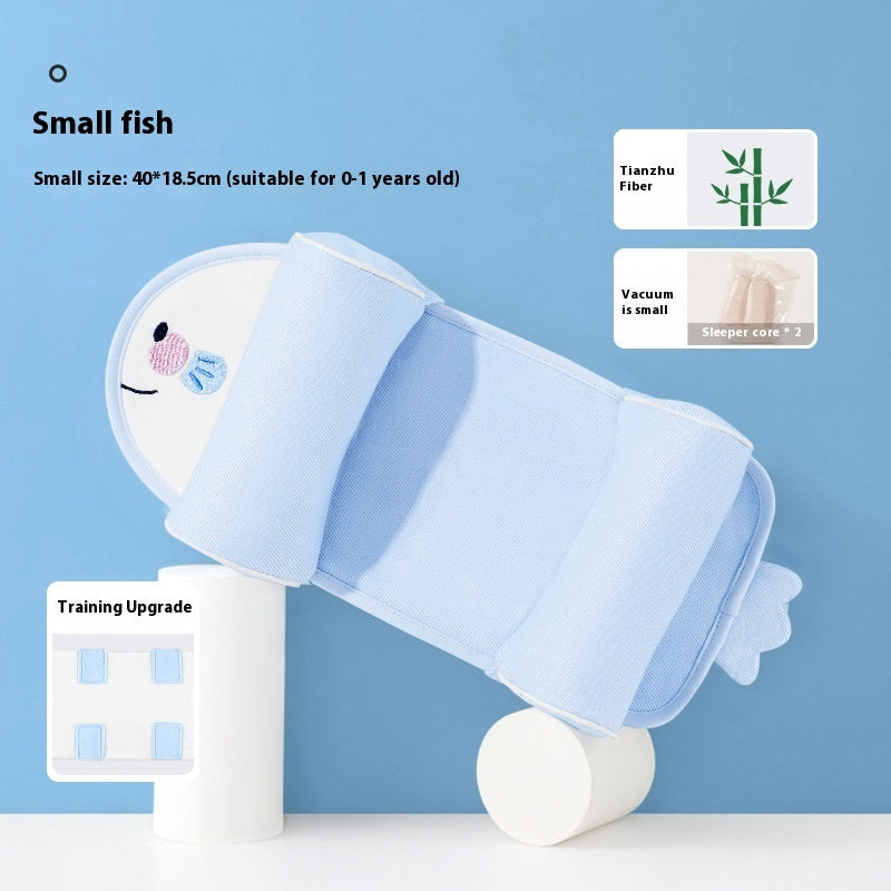 Baby Buckwheat Head Shaping Pillow – Newborn Support – View 23 | Toki Toy Box