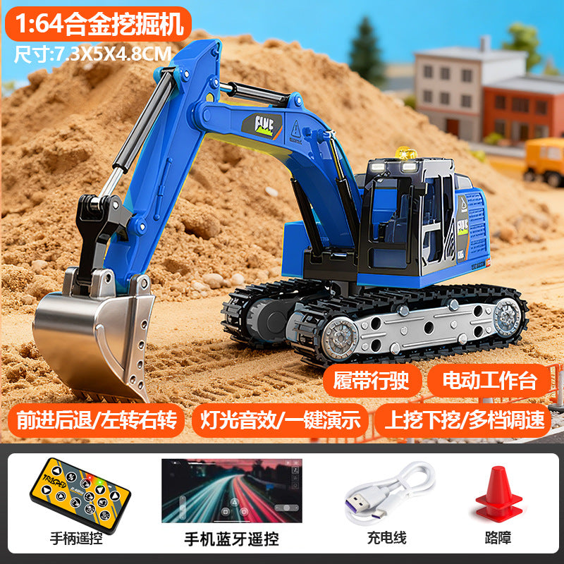 RC Mini Forklift Alloy Model – Realistic Desktop Toy – View 11 | Toki Toy Box