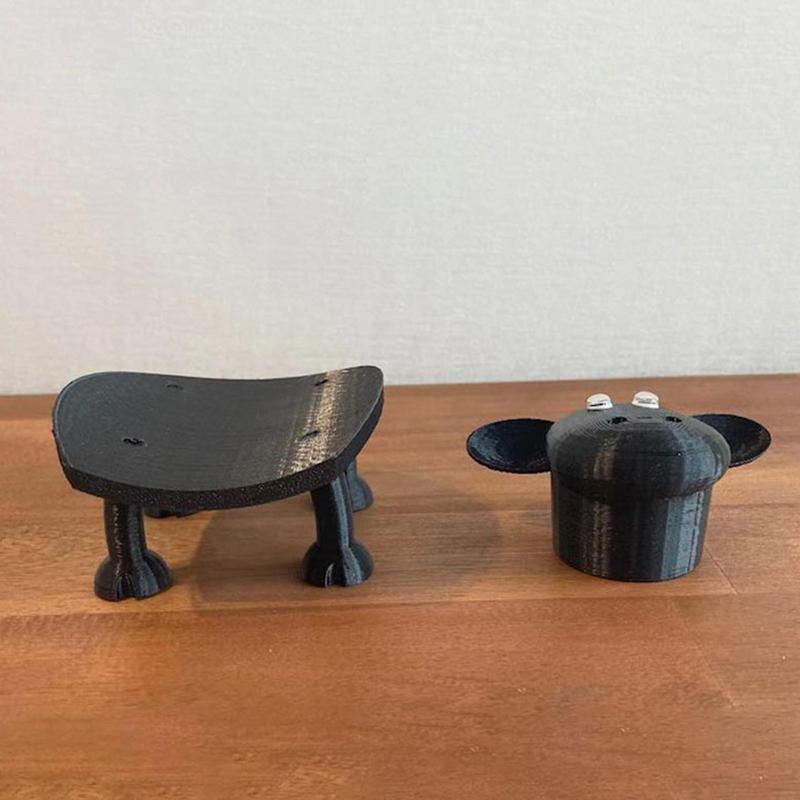 Sheep Toilet Paper Holder – Funny Bathroom Decor | Toki Toy Box – Side View | Toki Toy Box