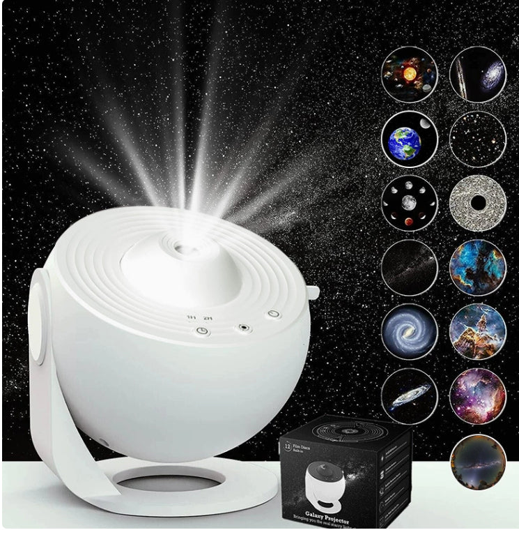 360° Galaxy Star Projector – Night Sky Lamp with Timer – View 13 | Toki Toy Box