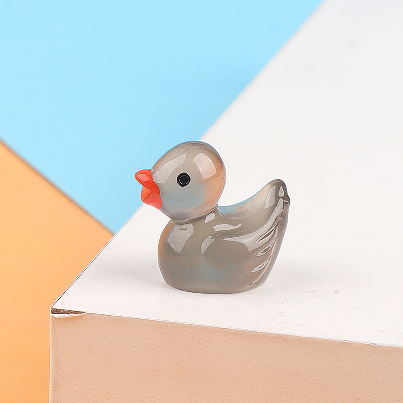 Glow-in-the-Dark Mini Duck Figurines – Color Options | Toki Toy Box
