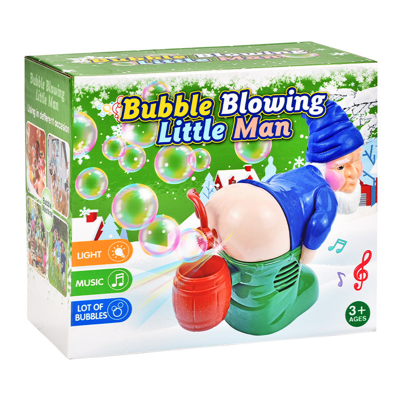 Electric Bubble Santa Machine – Music & Lights Fun – Color Options | Toki Toy Box