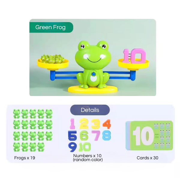 Frog Balance Math Toy – Fun Learning Game for Kids | Toki Toy Box – View 11 | Toki Toy Box