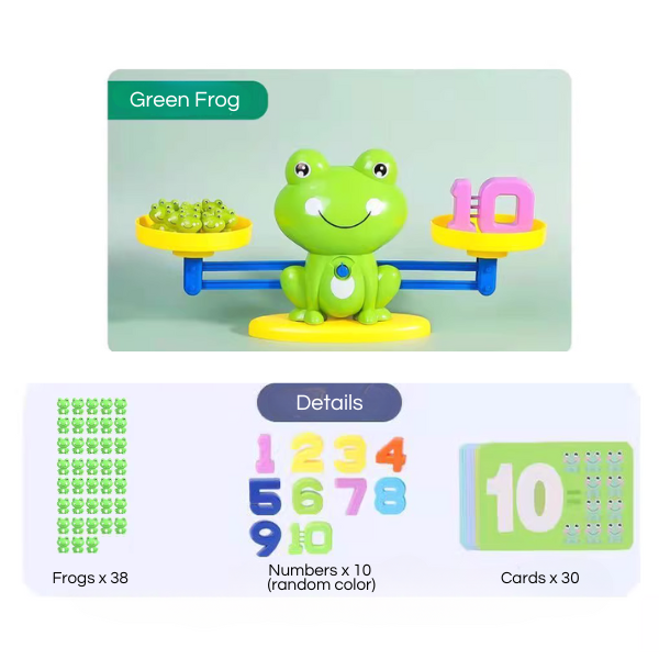Frog Balance Math Toy – Fun Learning Game for Kids | Toki Toy Box – View 12 | Toki Toy Box