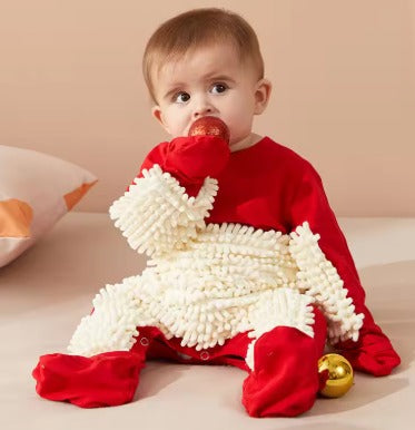 Baby Crawling Mop Romper for Active Little Explorers - Toki Toy Box