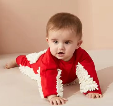 Baby Crawling Mop Romper for Active Little Explorers - Toki Toy Box