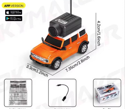 Mini WiFi Camera RC Car with App Control - Toki Toy Box