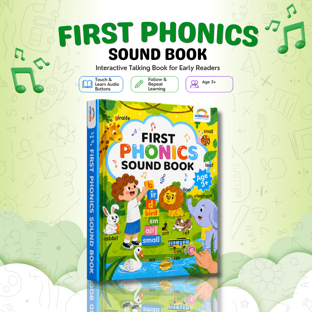 Talking Word Book – 500+ Words Phonics Toy