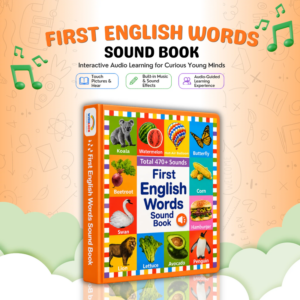 Kids Sound Book – 470+ Words Learning Toy