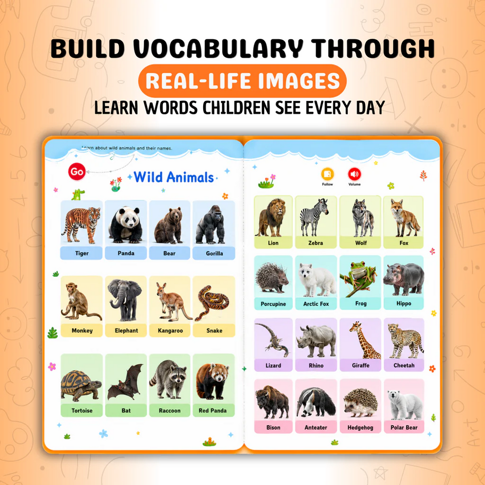 Kids Sound Book – 470+ Words Learning Toy