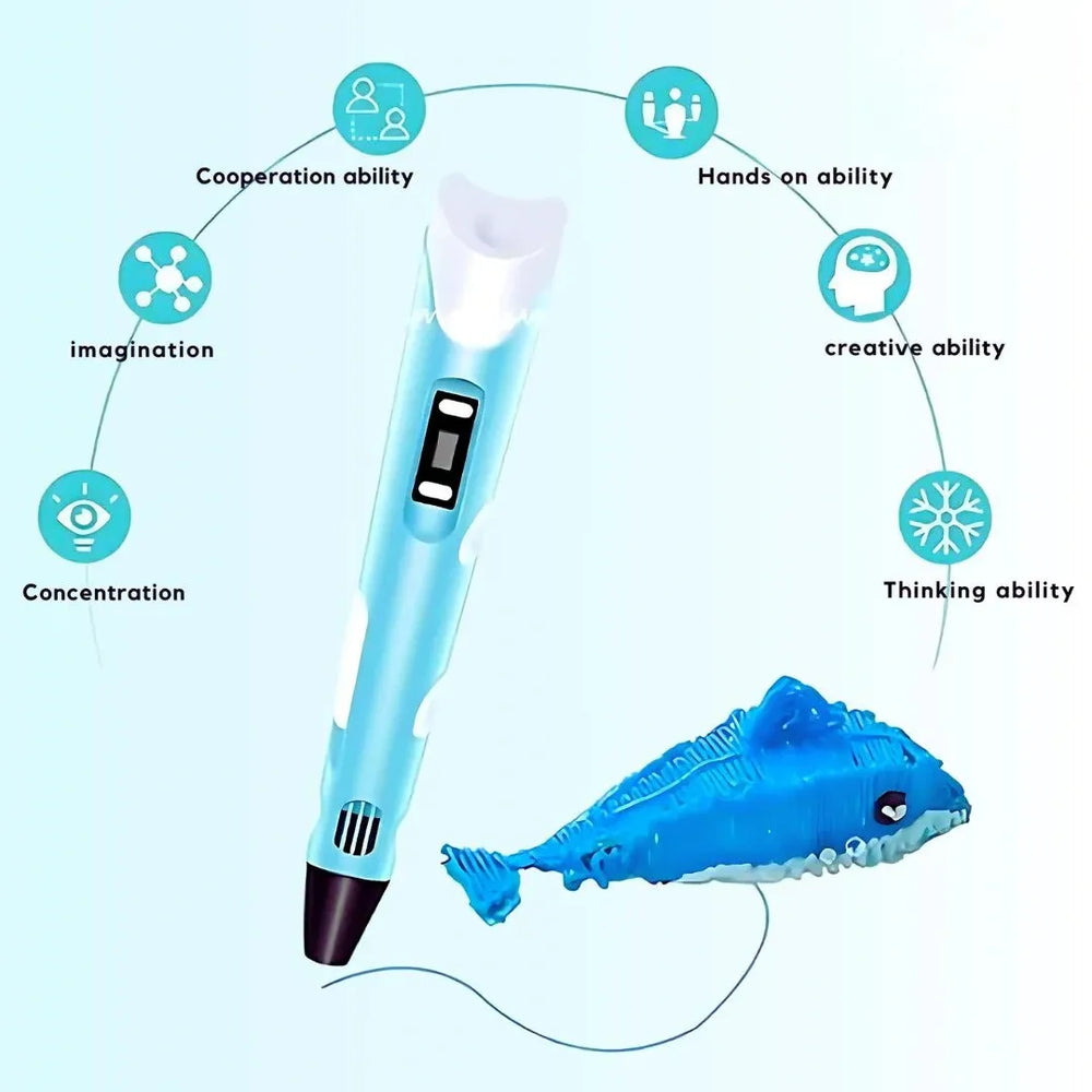 3D Printing Pen Set – Creative DIY Tool for Kids - Toki Toy Box