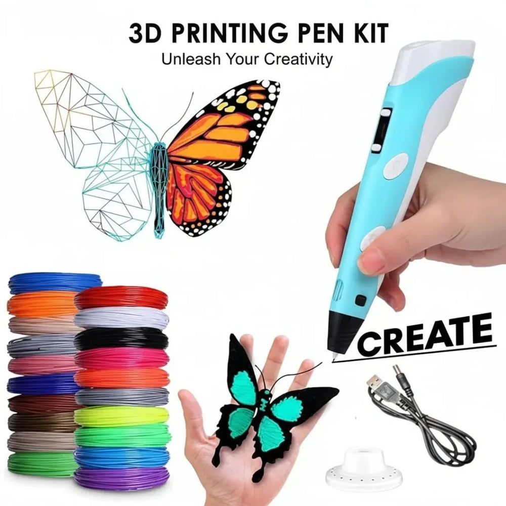 3D Printing Pen Set – Creative DIY Tool for Kids - Toki Toy Box