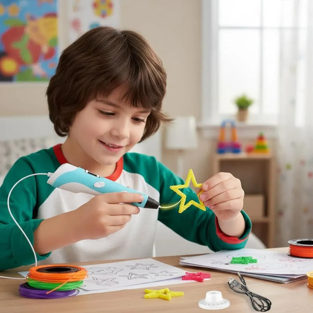 3D Printing Pen Set – Creative DIY Tool for Kids - Toki Toy Box