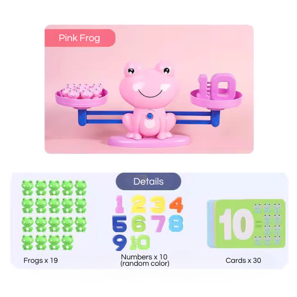 Frog Balance Math Toy – Fun Learning Game for Kids | Toki Toy Box – Features | Toki Toy Box