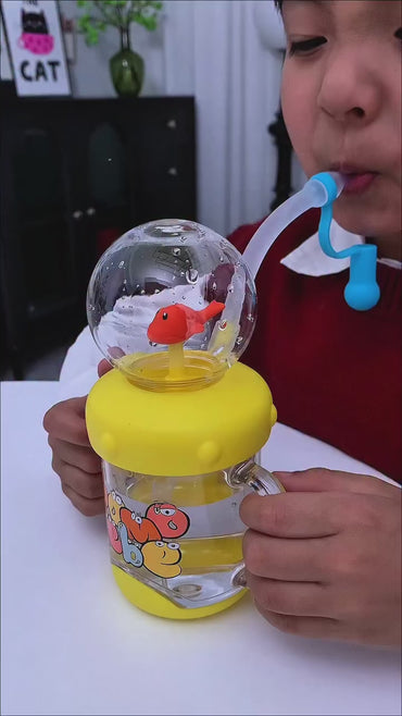 Whale Fountain Kids Cup – Fun Drinking Bottle | Toki Toy Box