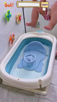 Baby Bath Seat – Non-Slip Pad & Support Chair for Newborns