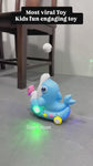 Electric 3D Dolphin Light Toy – Levitation Blow Ball | Auto-Steering