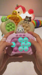999-Level Electronic Pop Push Game Console – LED Display | Fun Fidget Toy for Kids & Adults