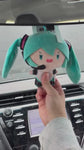 Hatsune Miku Rotating Double Ponytail Plush Doll – Bag Pendant & Decorative Model Toy Gift