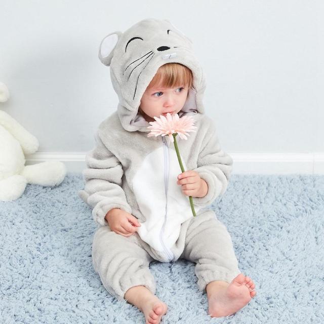Baby Hooded Cartoon Romper – Cozy Cute Outfit – Packaging | Toki Toy Box
