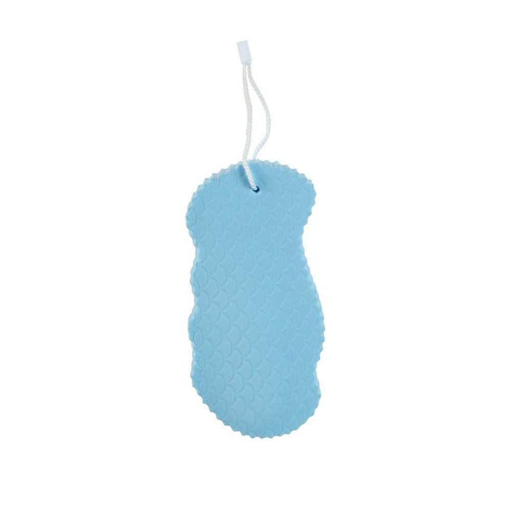 Soft Exfoliating Body Scrub Sponge for Smooth Skin – Size Reference | Toki Toy Box