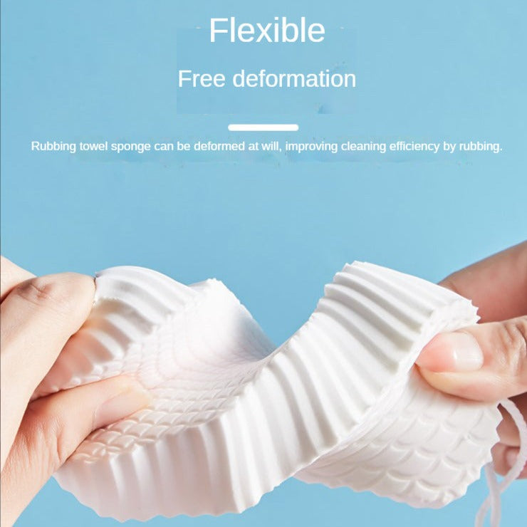 Soft Exfoliating Body Scrub Sponge for Smooth Skin – Features | Toki Toy Box