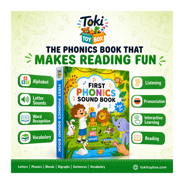Talking Word Book – 500+ Words Phonics Toy