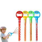 32-Hole Smiling Face Bubble Wand – Bubble Toy with Refill for Kids